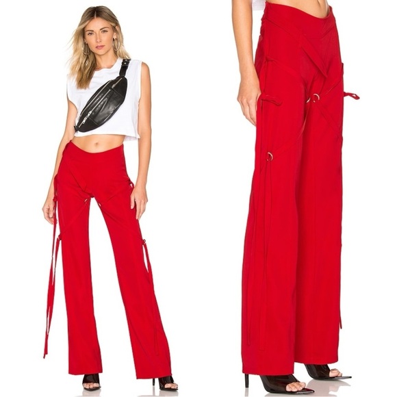 I.AM.GIA Synopsis Pant in Red Size XS Subversive Y2K Grunge Revolve - Picture 1 of 14